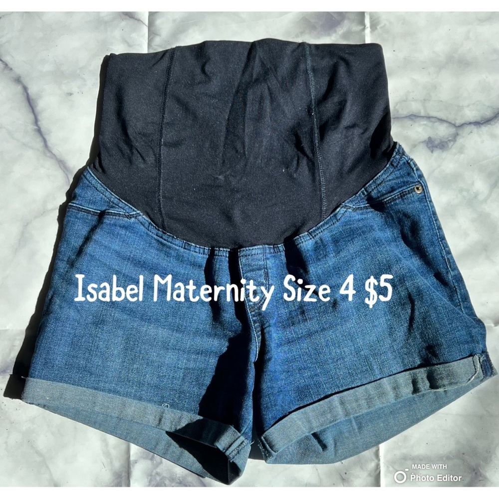 Isabel Maternity Shorts